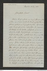 Nachlass Franz Steindachner, Brief von Gustav Schneider (senior) an Franz Steindachner (28.06.1882), Inv.Nr. 461.27, Seite 1